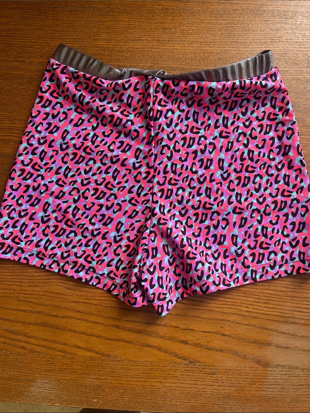 Hot pink cheetah booty shorts - high waist!
